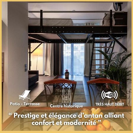 Manhattan Loft - Centre - 5 Mn A Pied Gare - Parking Prive - Patio Troyes Ngoại thất bức ảnh