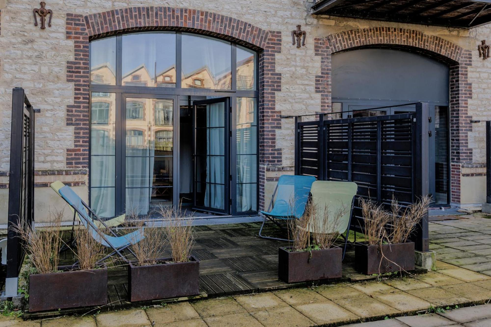 Manhattan Loft - Centre - 5 Mn A Pied Gare - Parking Prive - Patio Troyes Ngoại thất bức ảnh